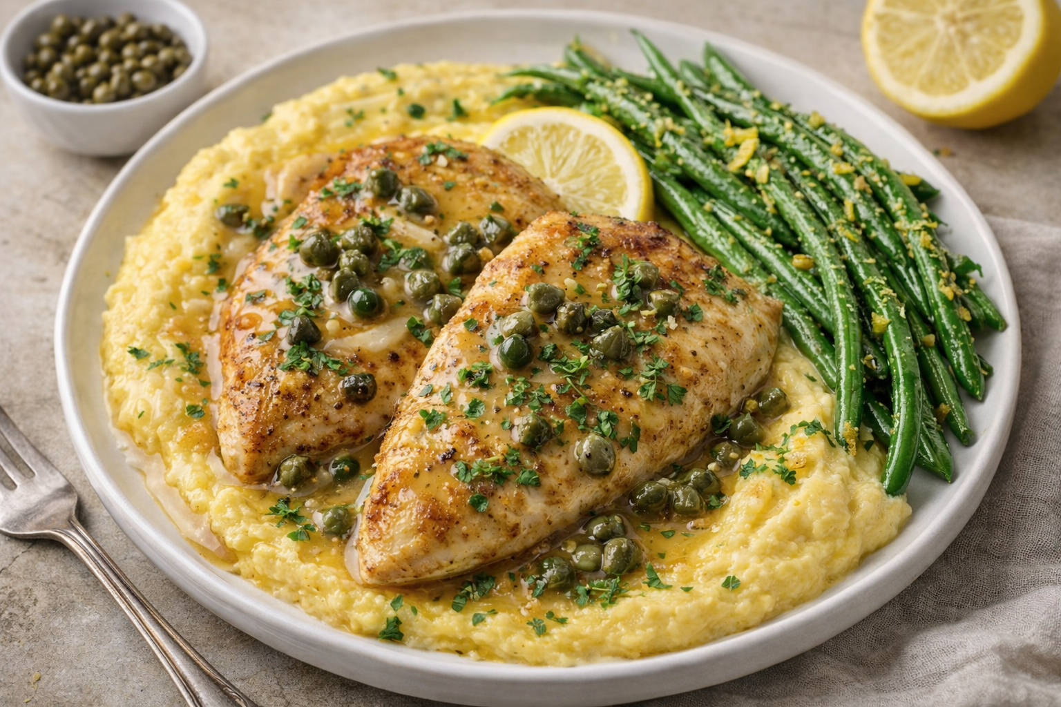 Chicken piccata